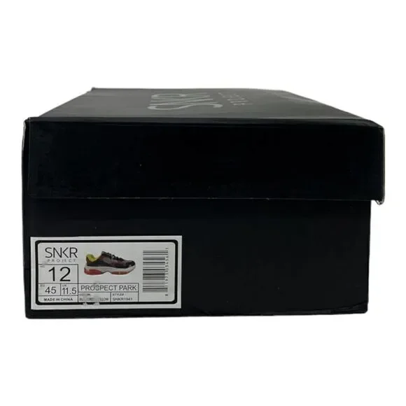 New SNKR Project Men Fashion Sneakers Prospect Park Lace-up US 12 Running Shoes - Picture 9 of 9